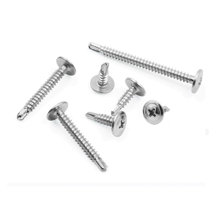 Stainless Steel Large Flat Head Drill Screw Self-drilling Screws