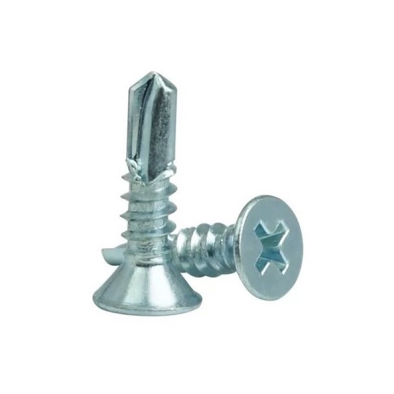 Zinc Plated Countersunk CSK Flat Head Drill Screw Self-drilling Screws
