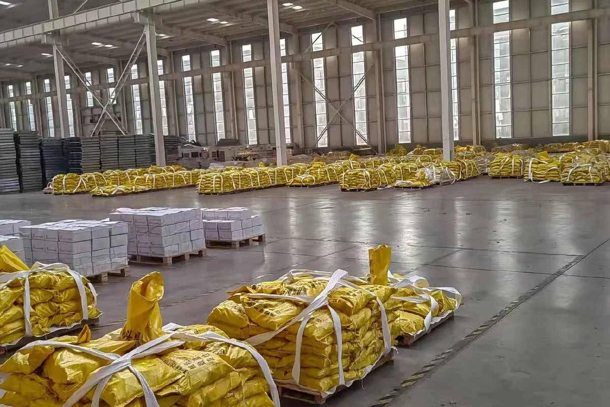 Cuiyi fastener warehouse and export packing